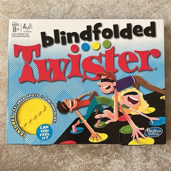 Brand New Blindfolded Twister Game Textured Spots Colorful Fun Party Game - Picture 10 of 10